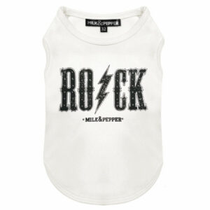 DogShop - T-Shirt Iggie Rock par Milk & Pepper